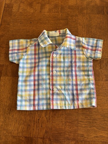 Camicia vintage cotone candy - vintage,