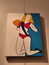 Marco Lodola Pin-Up cm 80X60