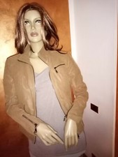 GIACCA SIMILPELLE MARRONE DONNA USATO S