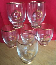 Bicchieri Cristallo  da Cognac Brandy Napoleon set  6 pezzi