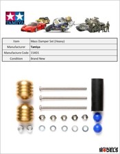 Mini 4wd MASS DAMPER SET