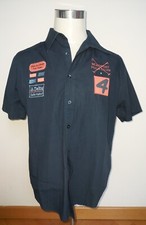 CAMICIA GAUDI BLU RAGAZZO TG L