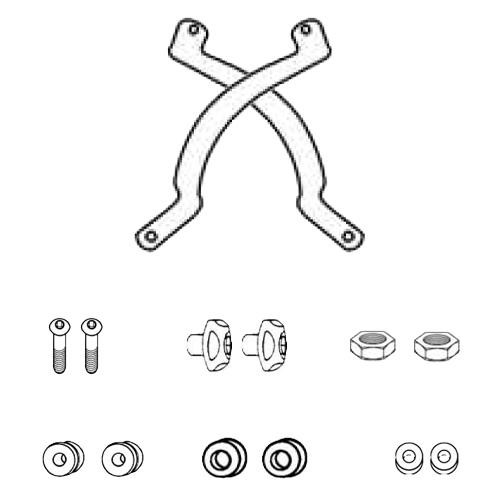 Kit attacchi cupolino - kit,