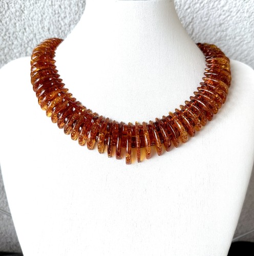 Collana unica vintage pietra