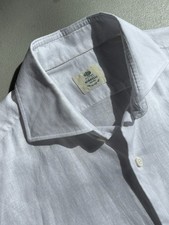 Camicia Borrelli in lino con