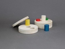 KURT NAEF wooden puzzle, Vintage 1970s, Discus 9213, Design by Jost Hanny, Swiss