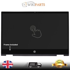 Compatibile HP Pavilion X360 14-DW1150ND nero LCD touch digitalizzatore assemblaggio base