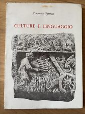 Culture e linguaggio -