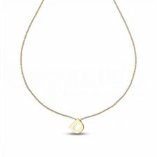 Collana con Lettera D in Oro