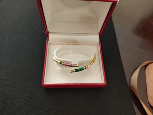 Bracciale semirigido oro e - bracciale,