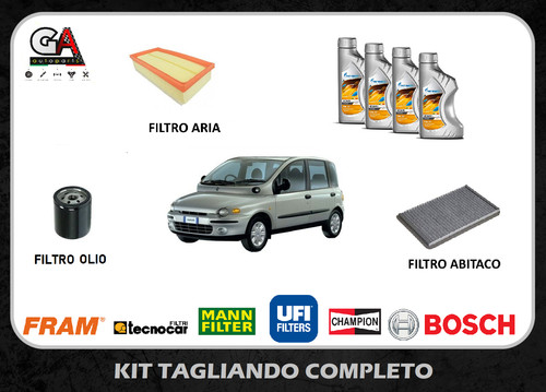 Kit tagliando fiat - kit, multipla