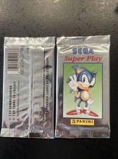 Original Booster pochette bustina packet figurine panini Sega Super Play Sonic