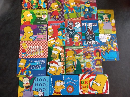 Card the simpson pezzi - card, 19