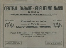 Pubblicità 1920 ca. CENTRAL