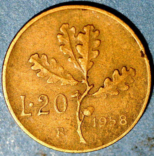 Italy lire 1958 - 20,