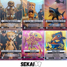 SKIFIDOL ITALIAN BRAINROT 6 CARTE PROMO INCLUSE 4 NUCLEARI ALLUCINAZIONE COSMICA