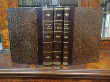 Hugo, Victor - Oeuvres. Meline, Cans, Bruxelles, 1842. Tre volumi.