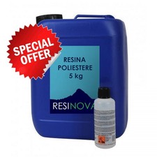 5 kg di Resina poliestere da