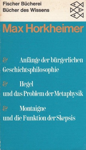 Anfänge der bürgerlichen