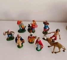 Lotto 9 Statuine Presepe Italy