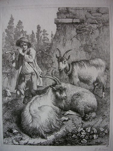 Francesco londonio der hirte - `der,
