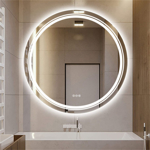 Specchio bagno led - , rotondo