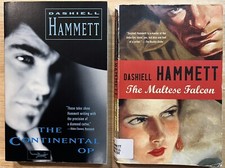 Lot of 2 Dashiell Hammett:  Continental Op ~ Maltese Falcon ~ trade paperbacks