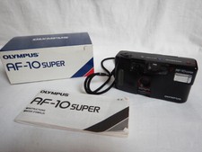 Olympus AF-10 Super 35mm Point & Shoot Film Camera + Original BOX Excellent