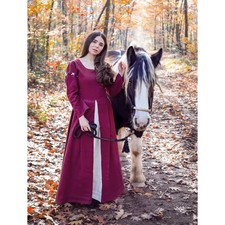 Abito Medievale Rosso/Naturale