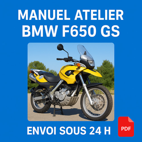 Manuel atelier bmw f650 - manuel,