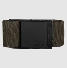 Cintura Salewa Rainbow Belt Elastica Fibbia piatta Unisex 024812 7500 Marrone