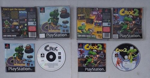 Pacchetto giochi ps1 croc - giochi, &