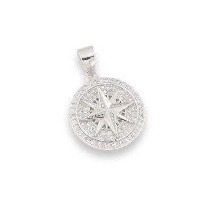 Collana con ciondolo rosa dei - con,