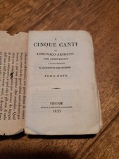 I cinque canti di Ludovico Ariosto, Tomo nono, Ciardetti ed., 1825