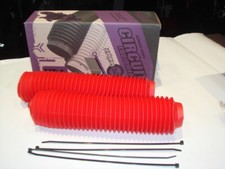 soffietti forcella fork boots grandi rosso Yamaha XT600 Honda XR600 Suzuki DR600