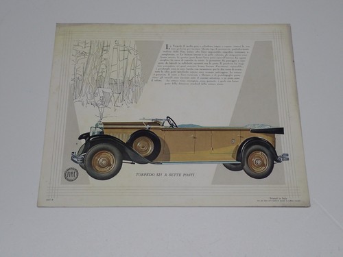 Fiat 521 torpedo - 521, posti