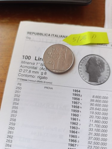 Moneta 100 lire del 1978 - del,