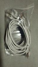 5  CavI di rete Lan  Internet  Cat. 5E  Grigio, F/ UTP. Lun 1 mt