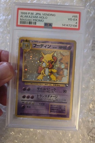1999 alakazam holo - alakazam, masaki