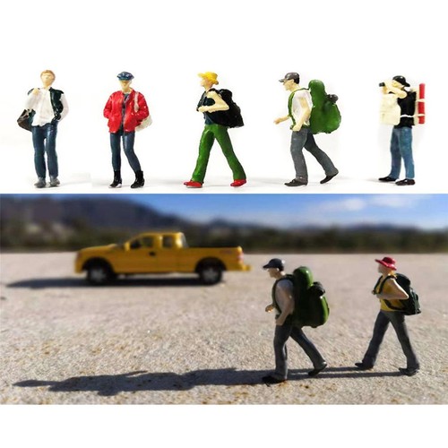 Pezzi statuette per - 5, diorama