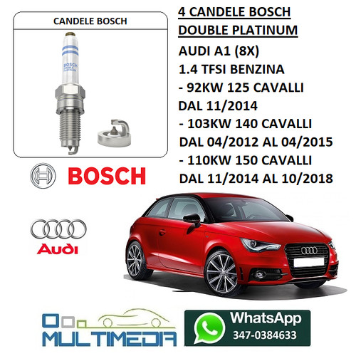 Candele bosch double - candele,