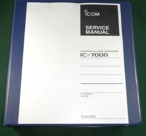 Icom 7000 manuale - icom,