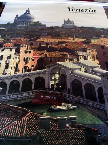 Cartel venezia vista puente - venezia,