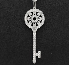 Collana chiave Tiffany & Co Tiffany con petali di diamanti 7613482278 135959107
