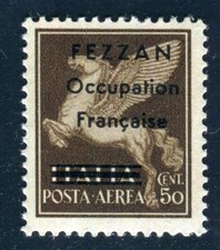 FEZZAN 1943 Yvert PA 1 * POSTA