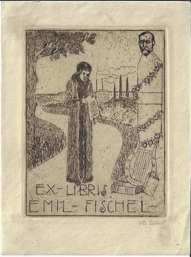 Otto liebert exlibris für - otto,