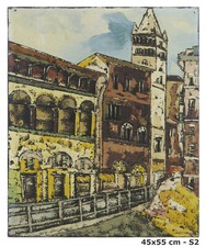 QUADRO MODERNO VEDUTA DELLA