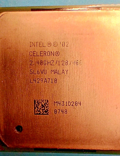 Cpu intel celeron - celeron, ghz