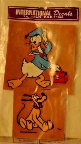 Bambola gomma paperino walt - di,
