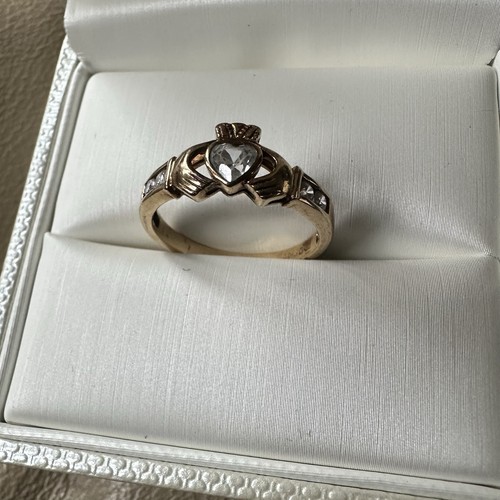 Anello claddagh vintage oro - claddagh,